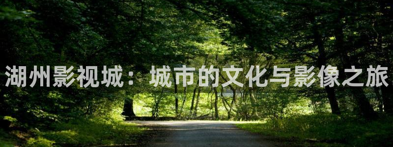 飘雪影院免费高清视频电视剧观看：湖州影视城：城市的文化与影像之旅